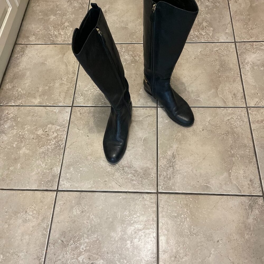Tory Burch Black leather Boots 8.5 M